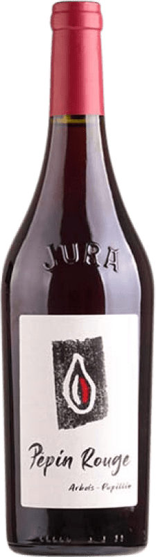 74,95 € Бесплатная доставка | Красное вино Kevin Bouillet. Pepin A.O.C. Côtes du Jura Jura Франция Pinot Noir — Пино Нуар, Bastardo — Бастардо, Poulsard — Пульсар Бутылка 75 cl