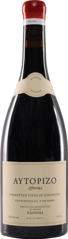98,95 € 免费送货 | 红葡萄酒 Apostolos Thymiopoulos Aftorizo P.D.O. Naoussa 希腊 Mavro — 马夫罗 75 cl