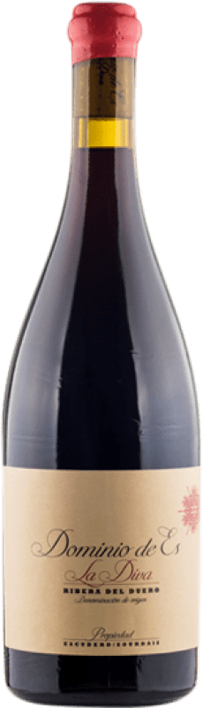 1 375,95 € Envío gratis | Vino tinto Dominio de Es La Diva D.O. Ribera del Duero Castilla y León España Tempranillo, Albillo Botella 75 cl