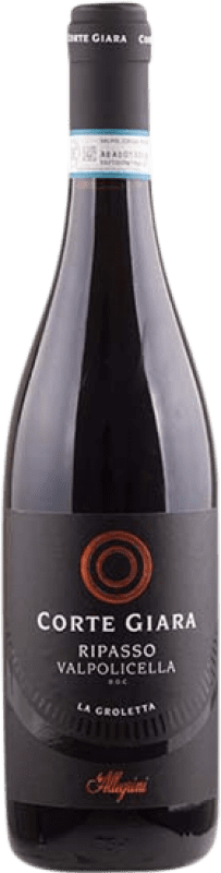 24,95 € Kostenloser Versand | Rotwein Corte Giara Corteforte Classico Superiore D.O.C. Valpolicella Ripasso Venetien Italien Corvina, Rondinella 75 cl