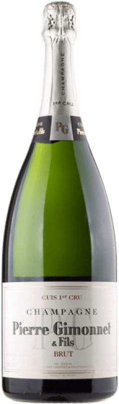 122,95 € Envoi gratuit | Vin Mousseux Blanc Pierre Gimonnet Cuis 1er Premier Cru A.O.C. Champagne Champagne France Chardonnay Bouteille Magnum 1,5 L