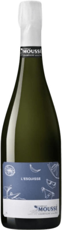 79,95 € Free Shipping | White Sparkling Wine Cédric Moussé L'Esquisse A.O.C. Champagne Champagne France Pinot Noir, Pinot Meunier Magnum Bottle 1,5 L
