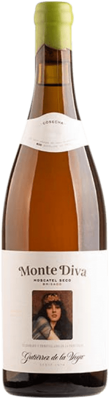 32,95 € 免费送货 | 橙酒 Gutiérrez de la Vega Monte Diva Brisat — 橙酒 D.O. Alicante 巴伦西亚社区 西班牙 Moscatel — 麝香葡萄 半瓶装 37 cl