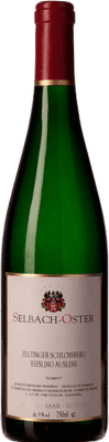 45,95 € Spedizione Gratuita | Vino Bianco Selbach Oster Zeltinger Schlossberg Auslese Vendemmia Selezionata Q.b.A. Mosel Mosel Germania Riesling Bottiglia 75 cl