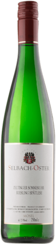 34,95 € Kostenloser Versand | Weißwein Selbach Oster Zeltinger Sonnenuhr Spatlese Q.b.A. Mosel Mosel Deutschland Riesling Flasche 75 cl