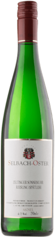 34,95 € Envio grátis | Vinho Branco Selbach Oster Spätlese — VT Vindima Tardia, Zeltinger Sonnenuhr Q.b.A. Mosel Mosel Alemanha Riesling 75 cl
