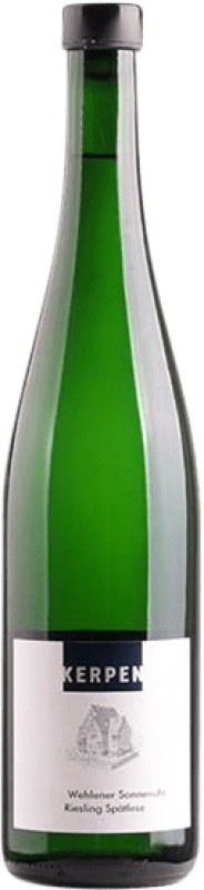 24,95 € Envío gratis | Vino Blanco Weingut Kerpen Spätlese — VT Vendimia Tardía, Wehlener Sonnenuhr Q.b.A. Mosel Mosel Alemania Riesling 75 cl
