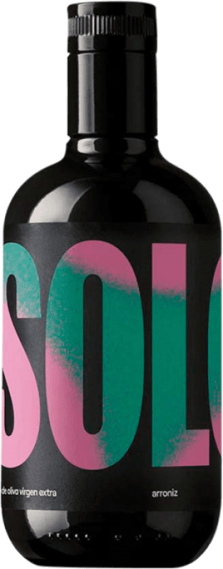 22,95 € Envío gratis | Aceite de Oliva Solo Aceite AOVE Virgen Extra España Arróniz Botella Medium 50 cl