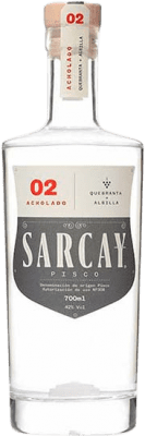 33,95 € Envío gratis | Pisco Sarcay 02 Acholado Perú Botella 70 cl