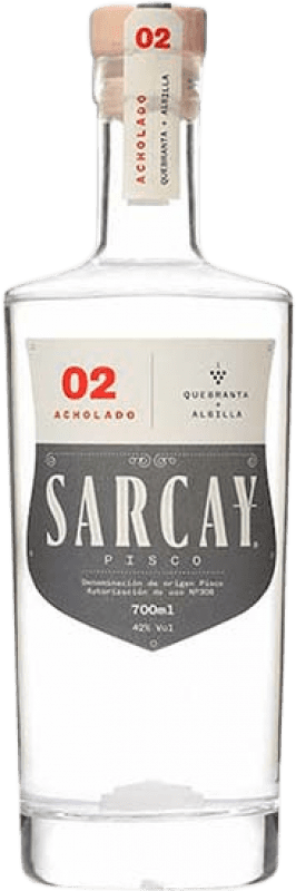 33,95 € Envoi gratuit | Pisco Sarcay 02 Acholado Pérou 70 cl