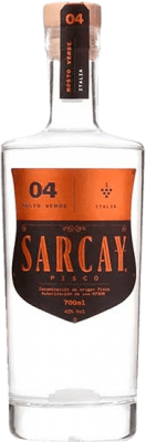 54,95 € 送料無料 | Pisco Sarcay 04 Mosto Verde ペルー ボトル 70 cl