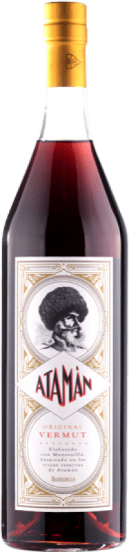 25,95 € Spedizione Gratuita | Vermouth Barbadillo Atamán Andalusia Spagna Palomino Fino Bottiglia 1 L