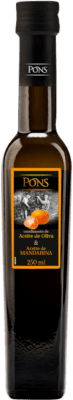 9,95 € Envío gratis | Aceite de Oliva Clos Pons España Botellín 25 cl Mandarina