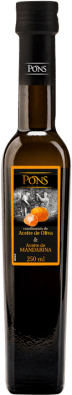 9,95 € Envío gratis | Aceite de Oliva Clos Pons Mandarina España Botellín 25 cl