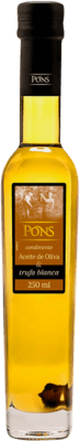 10,95 € Spedizione Gratuita | Olio d'Oliva Clos Pons Trufa Blanca Spagna Bottiglietta 25 cl