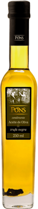 10,95 € Kostenloser Versand | Olivenöl Clos Pons Spanien Kleine Flasche 25 cl Trufa Negra — Schwarze Trüffel