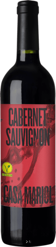 7,95 € Бесплатная доставка | Красное вино Casa Mariol D.O. Terra Alta Каталония Испания Cabernet Sauvignon бутылка 75 cl