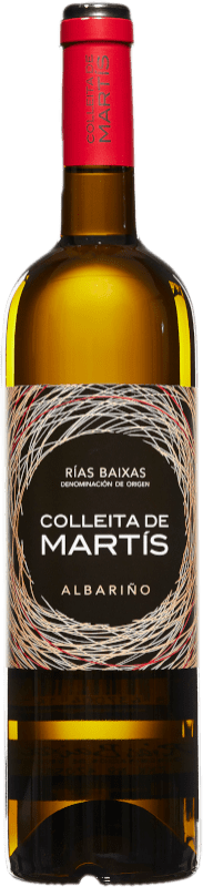 11,95 € Бесплатная доставка | Белое вино Santiago Roma Colleita de Martís D.O. Rías Baixas Галисия Испания Albariño бутылка 75 cl