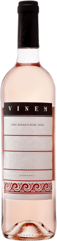 5,95 € Kostenloser Versand | Roséwein Esteban Martín Vinem Rosado D.O. Cariñena Spanien Grenache Flasche 75 cl