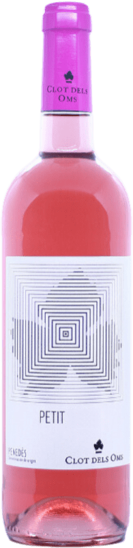 5,95 € Free Shipping | Rosé wine Ca N'Estella Petit Clot dels Oms Rosat D.O. Penedès Catalonia Spain Merlot, Cabernet Sauvignon Bottle 75 cl