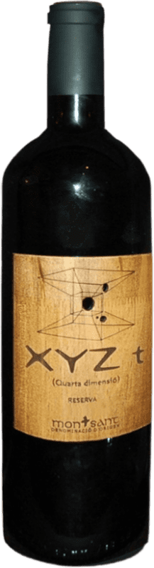 25,95 € Envío gratis | Vino tinto Aibar 1895 XYZ t Quarta Dimensió D.O. Montsant España Merlot, Syrah, Garnacha Botella 75 cl