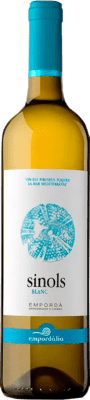 8,95 € 送料無料 | 白ワイン Empordàlia Sinols D.O. Empordà カタロニア スペイン Garnacha — グルナッシュ, Macabeo — マカベオ 75 cl