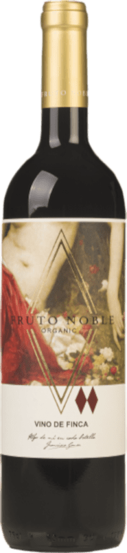 9,95 € Envío gratis | Vino tinto FG Francisco Gómez Fruto Noble de Finca D.O. Alicante España Syrah, Monastrell Botella 75 cl