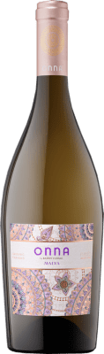 10,95 € Envio grátis | Vinho branco Caves Ramón Canals Onna Malva Ecològic D.O. Penedès Catalunha Espanha Sauvignon Branca, Malvasía de Sitges Garrafa 75 cl