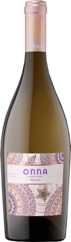 15,95 € 送料無料 | 白ワイン Caves Ramón Canals Onna Malva D.O. Penedès カタロニア スペイン Malvasia — マルヴァジア, Sauvignon — ソーヴィニヨン Eco — エコ ビオ オーガニック 75 cl