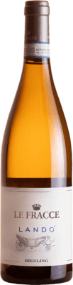 19,95 € Бесплатная доставка | Белое вино Le Fracce Landò D.O.C. Oltrepò Pavese Ломбардии Италия Riesling — Рислинг 75 cl