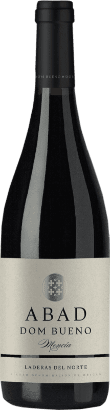 8,95 € Envío gratis | Vino tinto Abad Dom Bueno Laderas del Norte D.O. Bierzo España Mencía Botella 75 cl