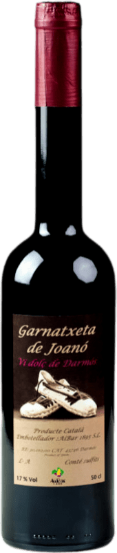 8,95 € Бесплатная доставка | Сладкое вино Aibar 1895 Garnatxeta de Joanó Испания Grenache Специальная бутылка 5 L