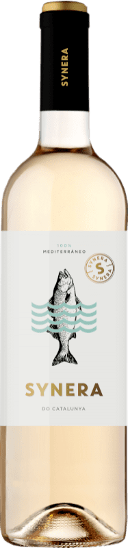 4,95 € Envio grátis | Vinho branco Ramón Roqueta Synera Blanc Catalunha Espanha Macabeo, Chardonnay Garrafa 75 cl