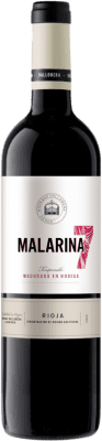 7,95 € Envio grátis | Vinho Tinto Vallobera Malarina 7 D.O.Ca. Rioja La Rioja Espanha Tempranillo Garrafa 75 cl