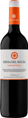 4,95 € 免费送货 | 红酒 Alceño Ribera del Segura D.O. Jumilla 西班牙 Monastrell 瓶子 75 cl