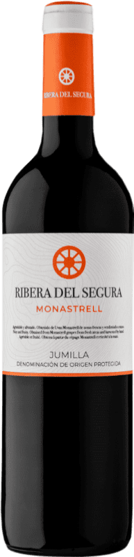 4,95 € Free Shipping | Red wine Alceño Ribera del Segura D.O. Jumilla Spain Monastrell Bottle 75 cl