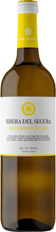 4,95 € Free Shipping | White wine Alceño Ribera del Segura Blanco Spain Sauvignon White Bottle 75 cl