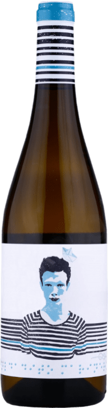 6,95 € Envio grátis | Vinho Branco Angosto. Soldadito Marinero D.O. Valencia Espanha Moscatel Garrafa 75 cl