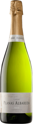 12,95 € Envoi gratuit | Vin Mousseux Blanc Planas Albareda Brut D.O. Cava Espagne Macabeo — Macabeu, Xarel·lo, Parellada 75 cl