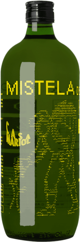 11,95 € Envío gratis | Vino dulce Casa Mariol Mistela España Garnacha Blanca Botella 1 L