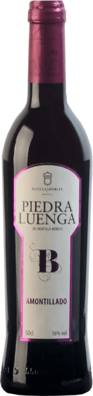 11,95 € Envio grátis | Vinho fortificado Robles Piedra Luenga Amontillado D.O. Montilla-Moriles Andaluzia Espanha Pedro Ximénez Garrafa Especial 5 L