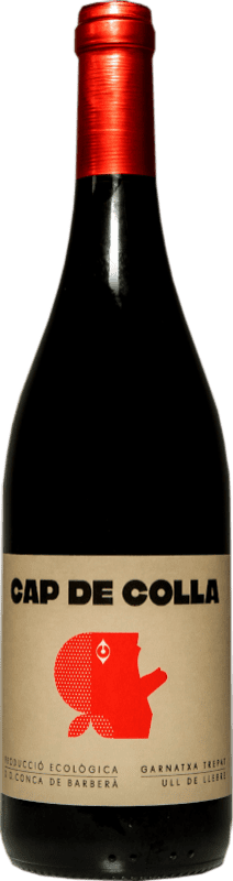 10,95 € Free Shipping | Red wine Moacin Cap de Colla Eco D.O. Conca de Barberà Spain Tempranillo, Grenache, Trepat Bottle 75 cl