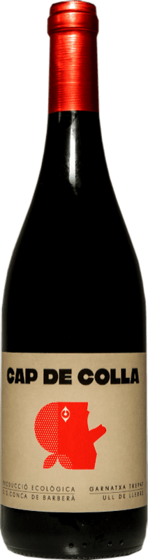 10,95 € Envío gratis | Vino tinto Moacin Cap de Colla Eco D.O. Conca de Barberà España Tempranillo, Garnacha, Trepat Botella 75 cl