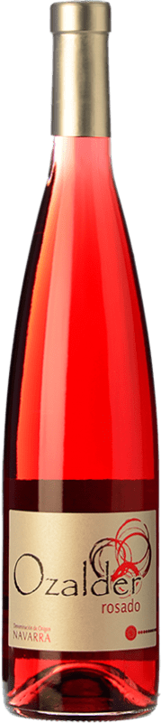 5,95 € Free Shipping | Rosé wine Ozalder Rosado Young D.O. Navarra Navarre Spain Tempranillo Bottle 75 cl