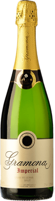 16,95 € Envío gratis | Espumoso blanco Gramona Imperial Corpinnat España Macabeo, Xarel·lo, Chardonnay, Parellada Media Botella 37 cl