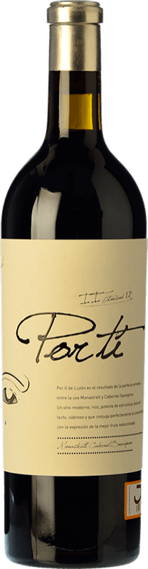 71,95 € Бесплатная доставка | Красное вино Luzón Por ti D.O. Jumilla Испания Cabernet Sauvignon — Каберне Совиньон, Monastrell — Монастрель Бутылка Магнум 1,5 L