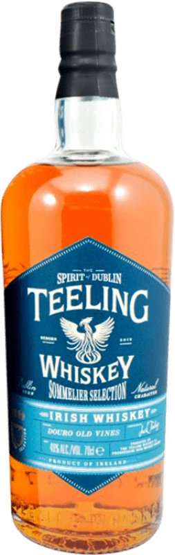 59,95 € Envio grátis | Whisky Blended Teeling Douro Old Vines Cask Finish Afinado em Barrica Irlanda Garrafa 70 cl