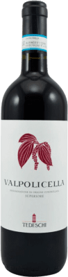 21,95 € 免费送货 | 红酒 Tedeschi D.O.C. Valpolicella 意大利 Corvina, Rondinella, Corvinone, Oseleta, Negrara, Dindarella 瓶子 75 cl