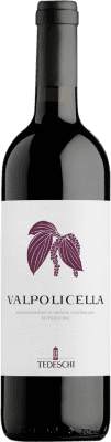 16,95 € Kostenloser Versand | Rotwein Tedeschi D.O.C. Valpolicella Italien Corvina, Rondinella, Corvinone, Oseleta, Negrara, Dindarella 75 cl
