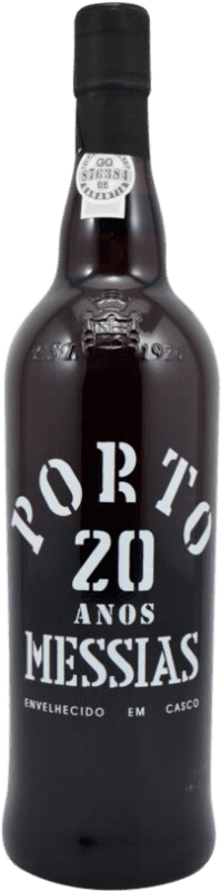 49,95 € Envio grátis | Vinho fortificado Messias I.G. Porto Portugal Touriga Franca, Touriga Nacional, Tinta Roriz, Caíño Preto, Tinta Barroca 20 Anos Garrafa 75 cl